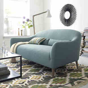 北欧现代日式 沙发客厅家具布艺沙发单人双人三人组合沙发小户型