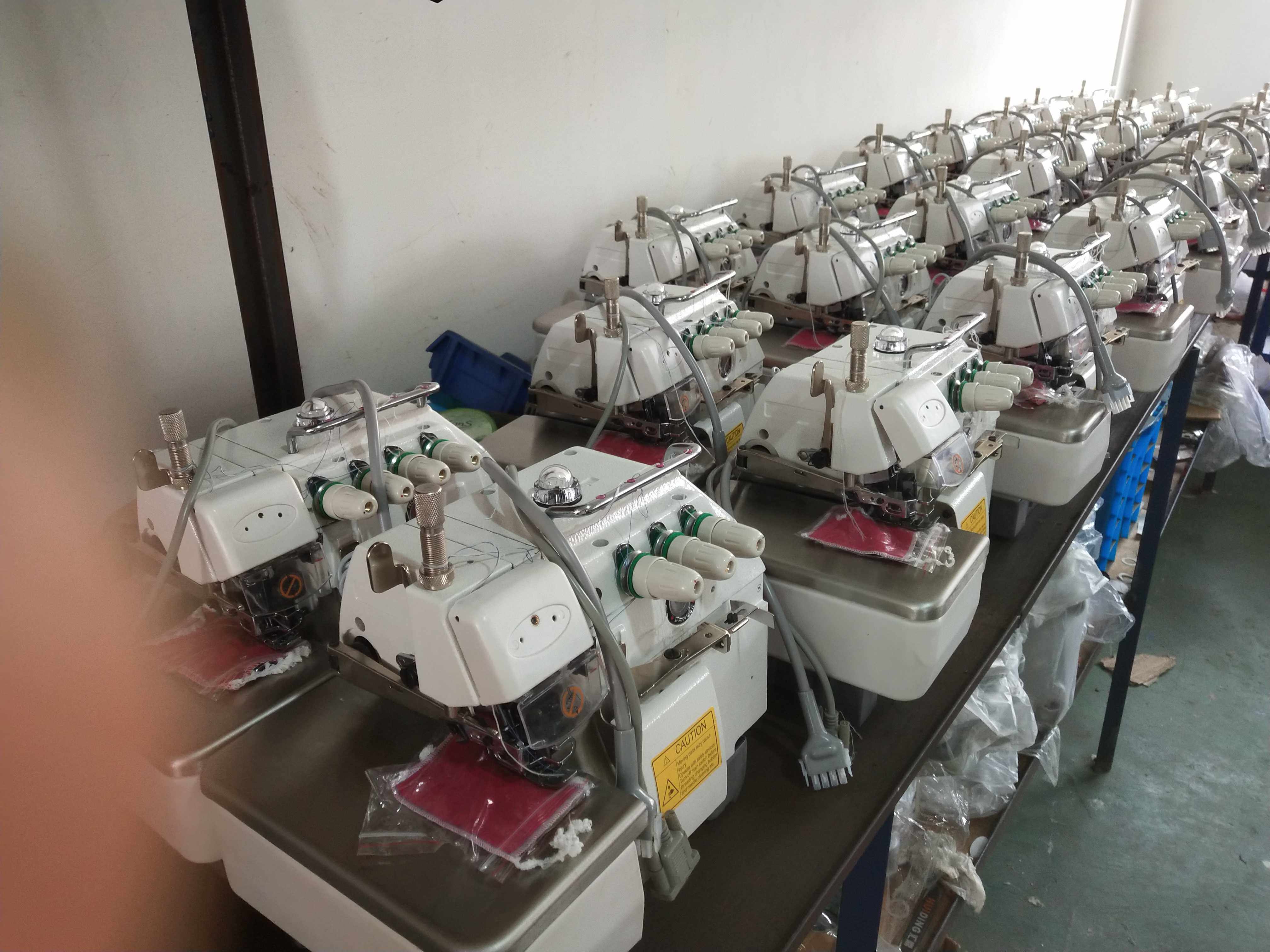 直销银箭款737工m业包缝机 三线锁边机 直驱电脑高速家用缝纫打边