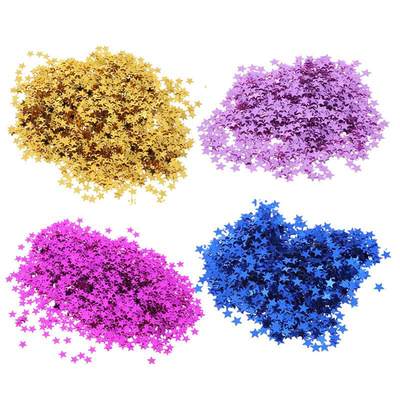 推荐6000pcs 6mm Stars Sprinkles Table Confetti Party Scatter