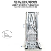 新品 修加u. 家用工程脚手架平台携梯子升降伸缩J刮腻马凳子折叠装