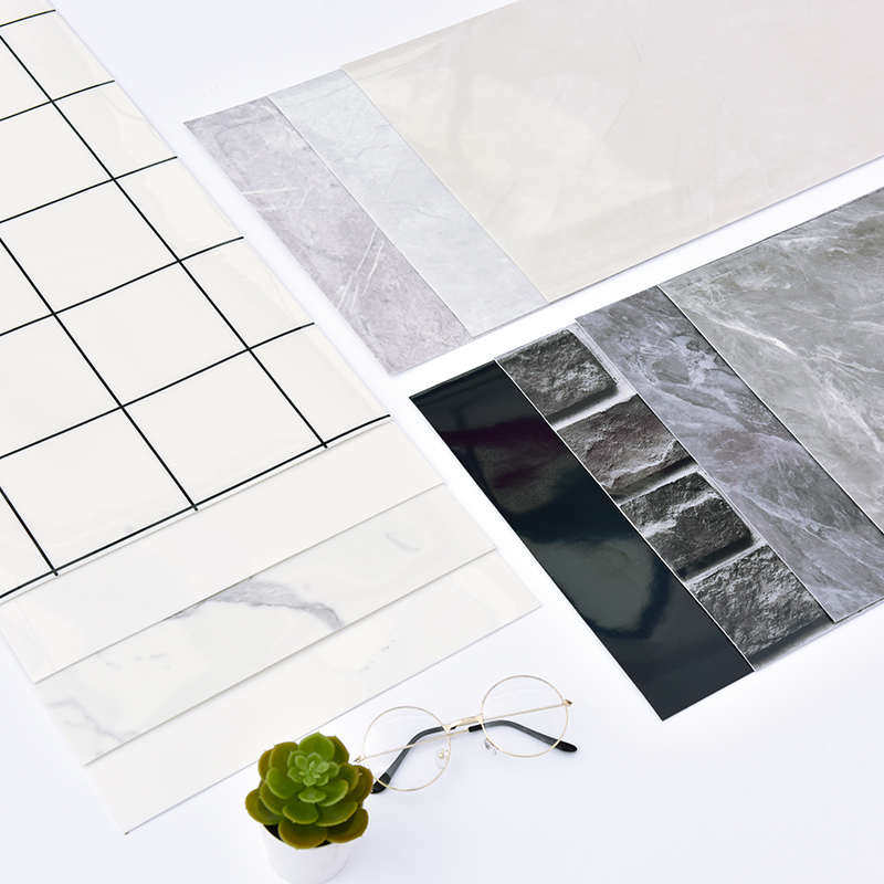 自粘瓷砖贴纸仿大理石壁纸PVC板翻新水泥墙面厨房浴室卧室背景墙,家居饰品,瓷砖贴,淘宝优惠券,粉丝福利购,淘宝优惠卷