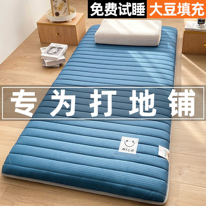 打地铺床垫家用睡觉地垫可折叠防潮单双人租房直接铺地上的床