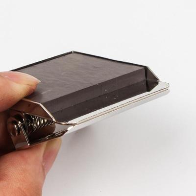 仓库磁性夹货架标识牌物料卡标签牌不锈钢小夹子库房货位长尾夹子