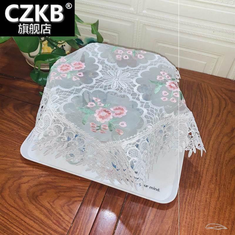 圆形茶盘盖布正方形茶具盖巾长方形茶杯防尘遮布杯架布艺盖布.
