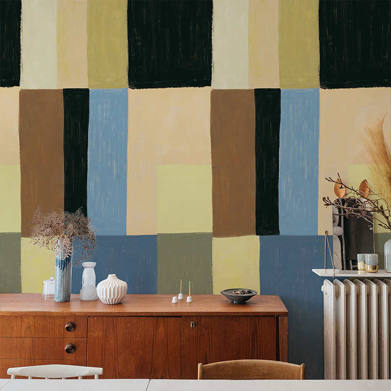 现代简约几何无纺布墙纸电视背景墙壁纸客厅装饰墙布卧室定制壁画