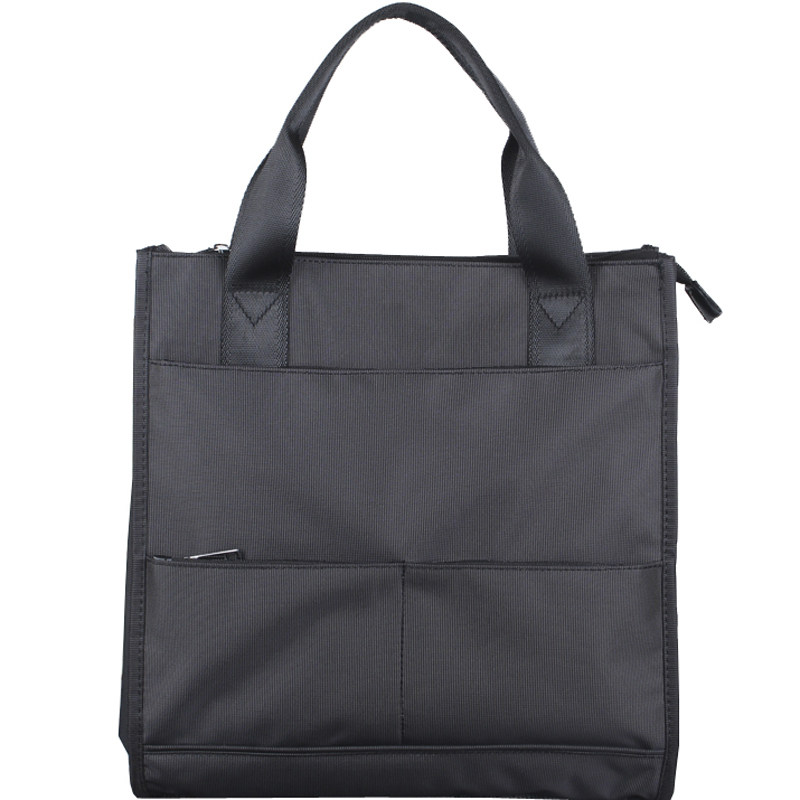 简约男士手提包尼龙休闲斜挎包商务帆布男包单肩包牛津手拎包潮流