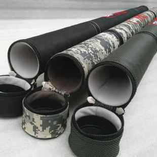 厂销鱼竿包装圆筒杆桶 鱼竿渔具包小型 单层路R亚杆包 硬壳 一