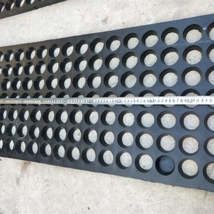 新品吊钩抛丸机配j件37637A8漏砂板H喷砂机橡胶板筛网孔垫板耐磨
