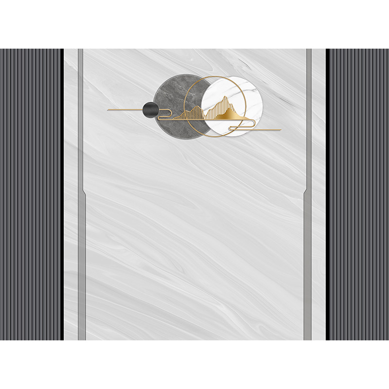 电视背景墙壁纸现代简约高级感壁纸大气客厅8d立体线条影视墙壁布