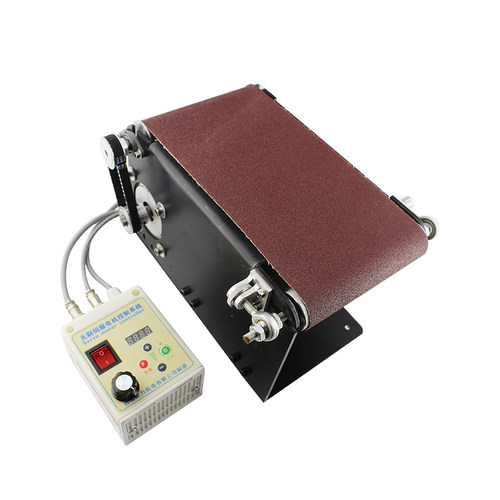 新品小型台式砂轮砂带机 磨刀w机 抛光机 砂轮机 砂带机木工打磨