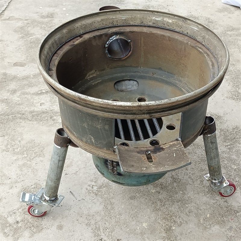 柴火炉旧车轮毂改装木柴炉可移动柴火炉农村大锅T灶木柴炉户外柴,商业/办公家具,大锅台/柴火灶,淘宝优惠券,粉丝福利购,淘宝优惠卷