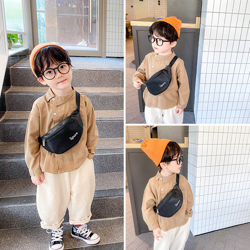 儿童包包斜挎包2021夏秋新款帅气男童胸包迷你宝宝洋气零钱包腰包