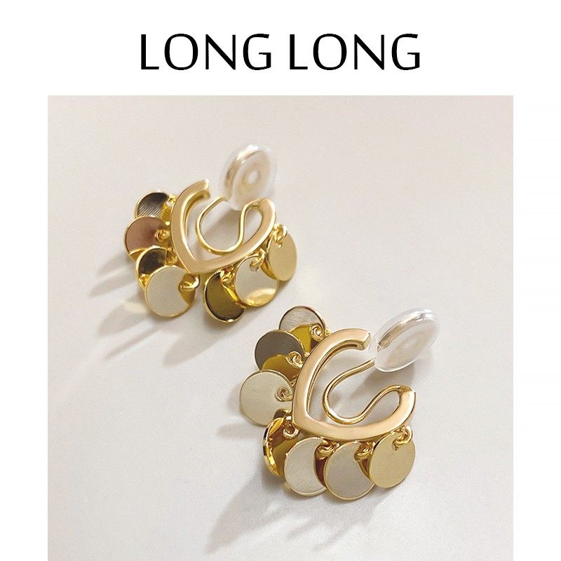 爱心亮片蚊香盘耳夹女短款简约冷淡风耳饰高O级感小众耳环时尚气,饰品/流行首饰/时尚饰品新,耳夹,淘宝优惠券,粉丝福利购,淘宝优惠卷