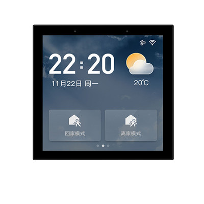 推荐米家智能家居系统86n型超级中控面板语音控制家庭背景音乐主