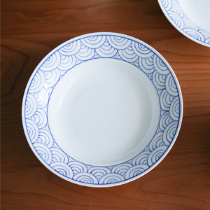 择学家景德镇家用碗碟套装青花B釉下高温瓷中式陶瓷碗盘餐具套组