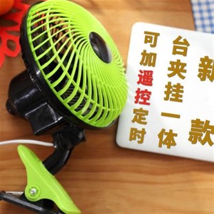 夹扇桌面小型电 电风扇迷你学生宿l舍床上小风扇床头H静音摇头台式