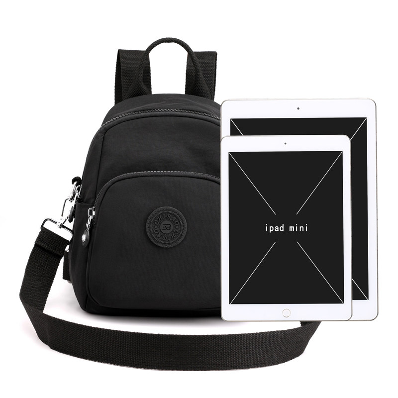 双肩包牛津布女小包布包轻便旅行2023新款帆布迷你单肩背包女防水