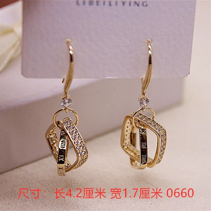 小众设计感几何菱形耳环女长款气质耳坠网红个性简约潮人耳饰,饰品/流行首饰/时尚饰品新,耳环,淘宝优惠券,粉丝福利购,淘宝优惠卷