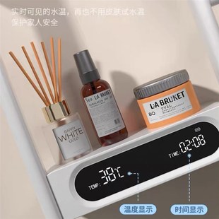 智能控温雨l淋浴数显恒温花洒套装 瀑布式 家用浴室淋浴增压全铜花
