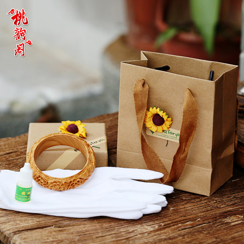 肥城桃木手镯女款手环手工雕刻民族风木质雕花手镯女饰品情侣镯子,饰品/流行首饰/时尚饰品新,手镯,淘宝优惠券,粉丝福利购,淘宝优惠卷