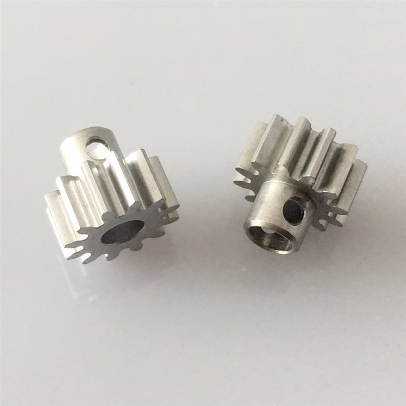 J610Y 2pcs Sale #45 Steel 12T Module 0.6 Gears 1.5mm Side H