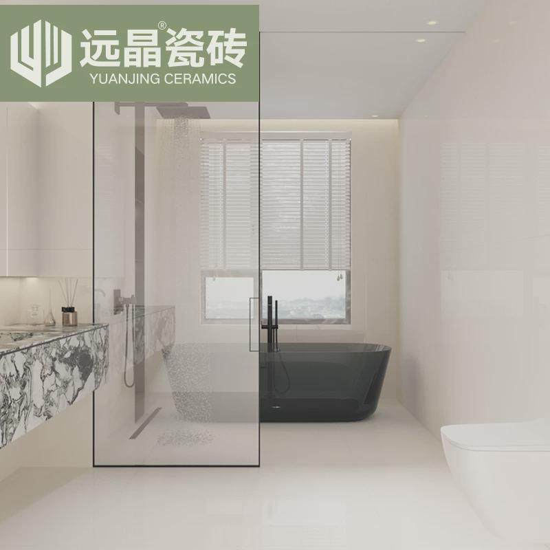 远晶 600x1200客厅地砖厨卫墙砖防滑耐磨奶油亮光通体大理石瓷砖
