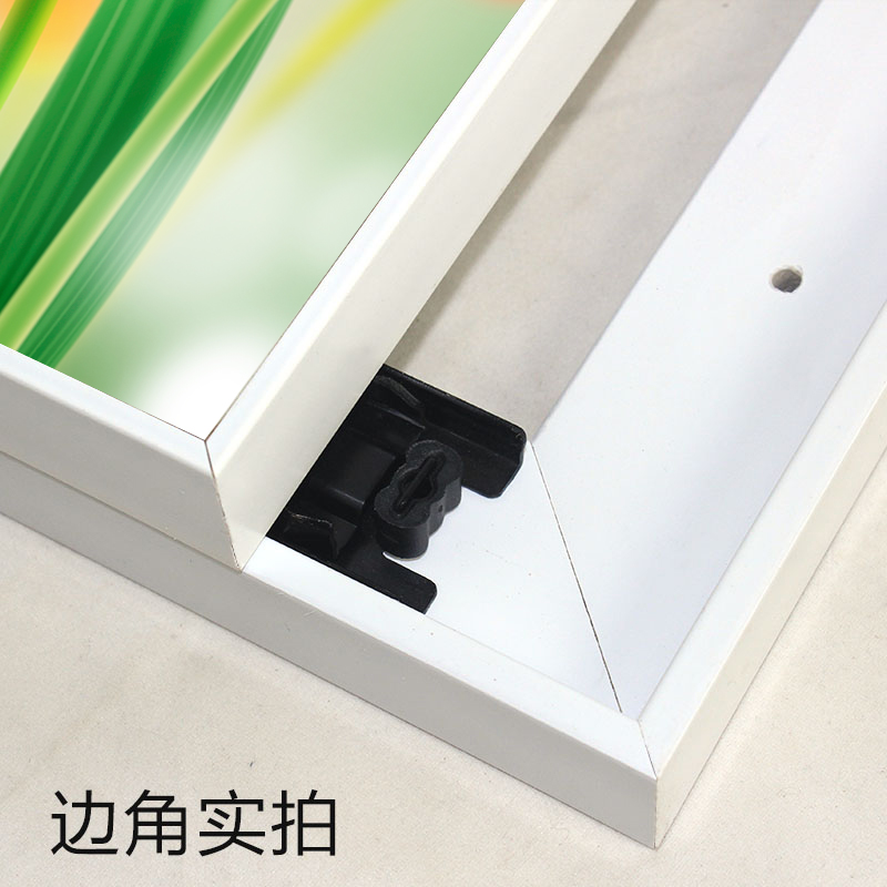 新款饭厅客厅电表箱装饰画简约推拉花卉液压挂画免打孔配电箱遮挡
