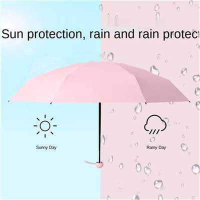 Sun Umbrella Very Small Mini Vinyl Protection Parasol