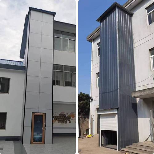 新品升降电梯家用商用别墅复式多层曳引室L内外观光电梯液压升降