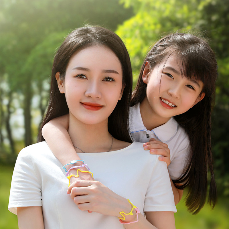 驱蚊手环防蚊神器成人儿童婴儿户外随身防蚊虫贴T脚环扣链驱蚊液