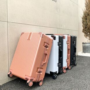 新款 箱 韩版 行李箱女拉杆箱男学生旅行箱万向轮登R机箱大容量密码