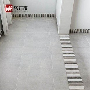 美式田园仿古砖门槛石阳台过门坎石厨房卫生间腰线踢脚线灰色瓷砖