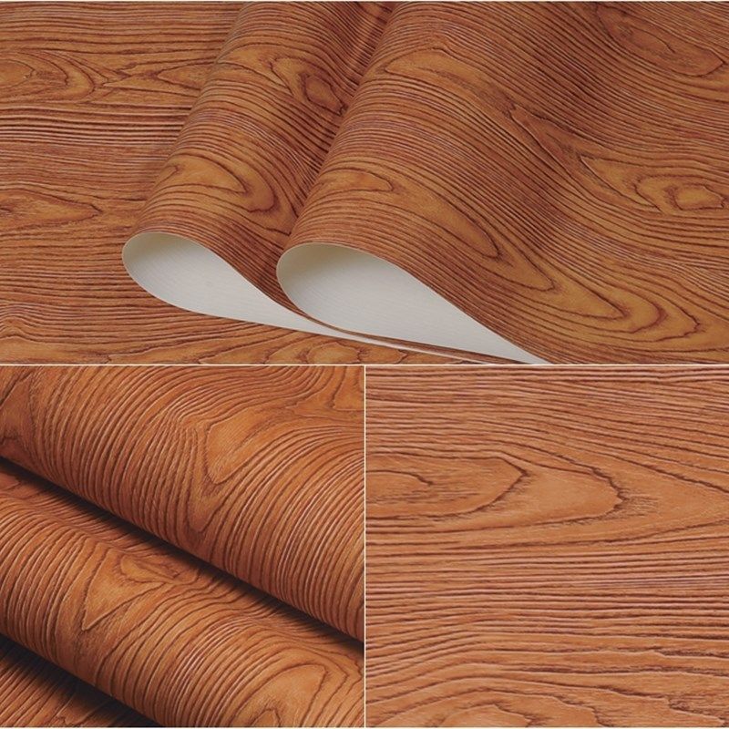新款超逼真深褐色木纹壁纸防水PVC深灰色木板墙纸服装店饭店装修,家装主材,PVC墙纸,淘宝优惠券,粉丝福利购,淘宝优惠卷
