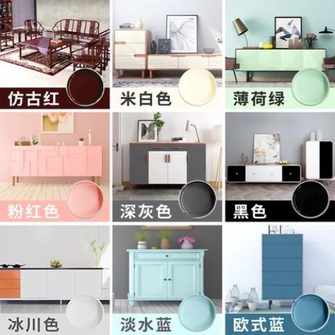 水性木器漆白色油漆涂料木门家具翻新漆清漆彩色仿古Y漆环保无味