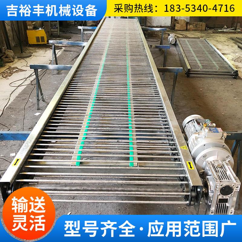 新品无动力e滚g筒输送线滚轮送料架下货滑梯装货流水线输送带卸货