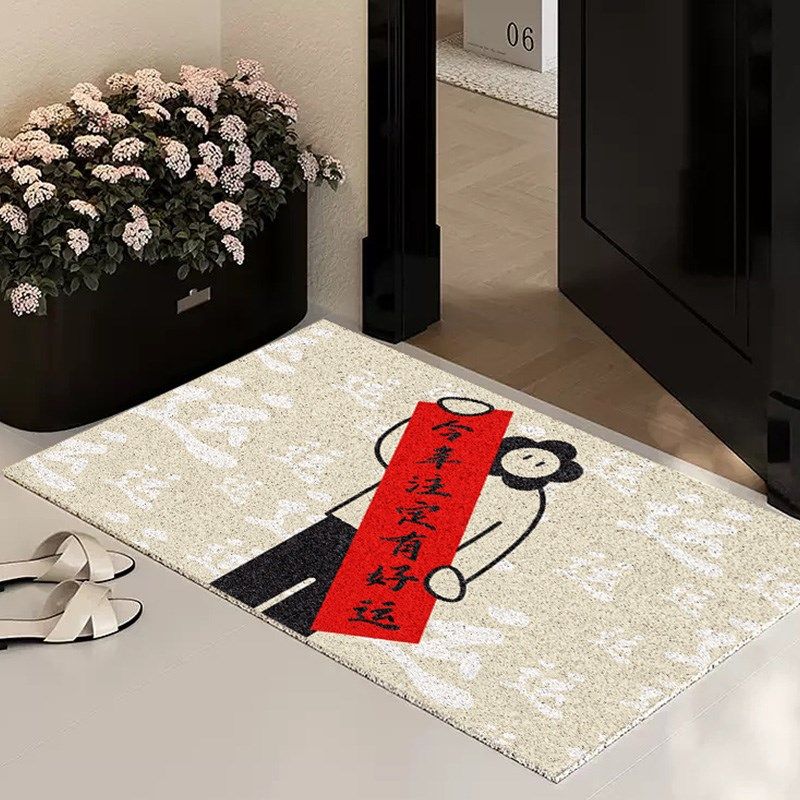 入户门地垫新年过年玄关门口进门脚垫门垫可裁剪耐脏免打理地毯,居家布艺,入户地垫,淘宝优惠券,粉丝福利购,淘宝优惠卷