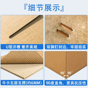 搬家纸箱子打包纸皮箱快递加厚纸盒带扣O手大号搬家神器整理 新品