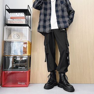 马丁靴男款夏季男鞋韩版潮流男士学生靴百搭高帮休闲皮鞋皮靴防水