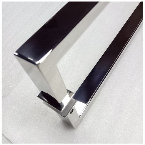 不锈钢方管拉手酒店浴室金色黑色仿古L铜镜光淋浴房玻璃门把手