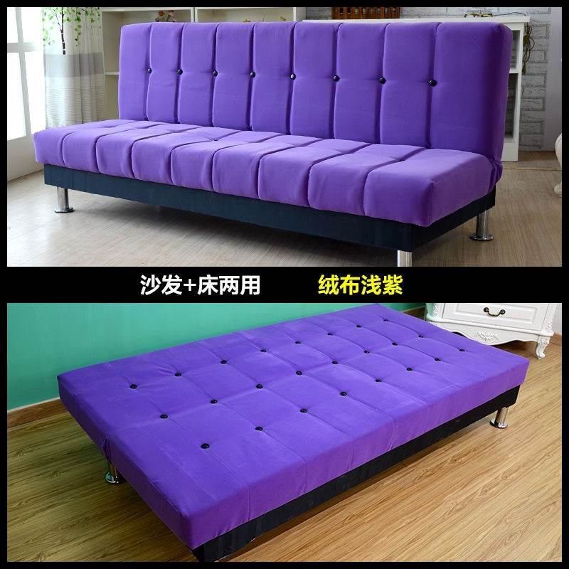 多功能皮艺沙发床等候椅理髲y店可折叠两用发廊PU皮小户型