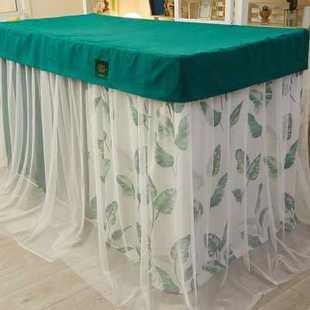 宿舍床帘学生遮光上铺蚊帐一体A式 公主风床幔下铺女寝室支架窗帘