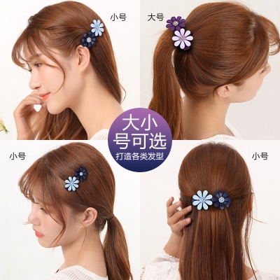 發夾發卡小號頭飾品成人邊夾x頂夾一字夾劉海百搭鑲.鉆簡約優