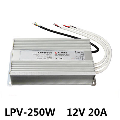 新品新品24V10A防水电源 LPV-25A0-24 开关电源AC2V20V转DC24