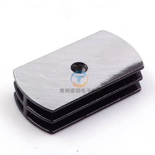 。小型QL-3510n 5010桥式整流桥冷却底座散热器片铝型材椭圆散热