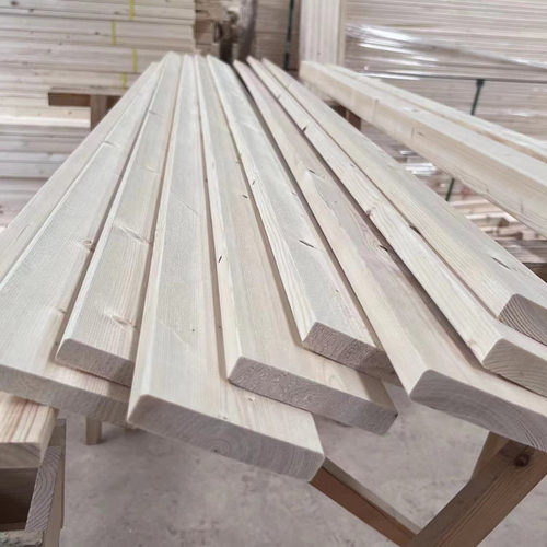 床板加厚b静音1.8m1.5米实木松木抛光木板条龙骨杉木原木装修隔板