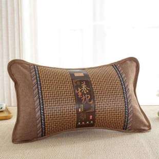 u单个冰枕竹子L茶叶冰丝藤枕芯薄款 男士 一对 凉枕头竹凉枕夏款 新品