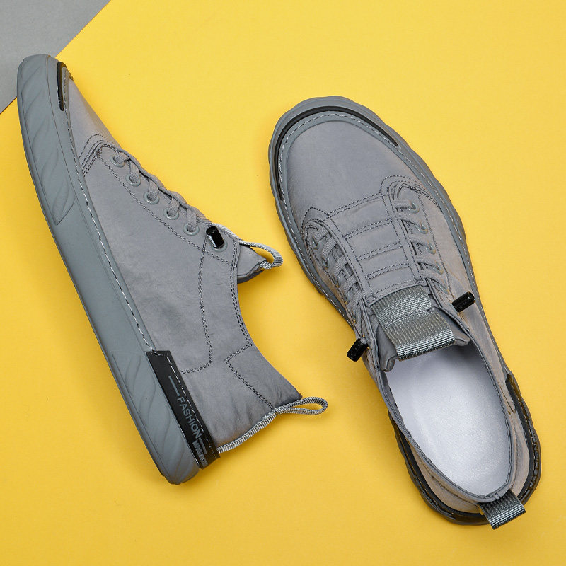 男土休闲鞋2021夏款百搭布鞋男韩D版潮夏天透气速干防臭一脚蹬板,流行男鞋,布鞋,淘宝优惠券,粉丝福利购,淘宝优惠卷