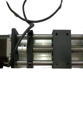 速发新品a80b宽双光轴滚珠丝杆滑台精F密模组装42或57步进马达直