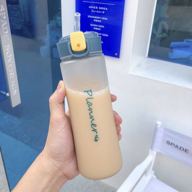 磨砂简约吸管杯i大人产妇少女孕妇成年带吸管水杯女生可携式杯,节庆用品/礼品,文化创意杯子,淘宝优惠券,粉丝福利购,淘宝优惠卷