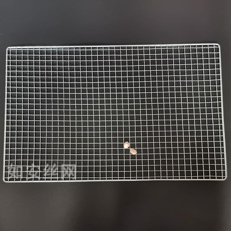 家用铁丝烧烤f网烤肉烤菜网烤炉架网D烧烤篦子烘焙晾网网片网格烤